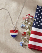 Cara Keepsakes Murano Glass Heart Urns Murano Glass Heart Urn - 'Freedom's Dream'