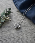 Cara Keepsakes Stainless Steel Stainless Steel Bubble Heart Urn