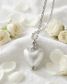 Cara Keepsakes Murano Glass Heart Urns Murano Glass Heart Urn - April