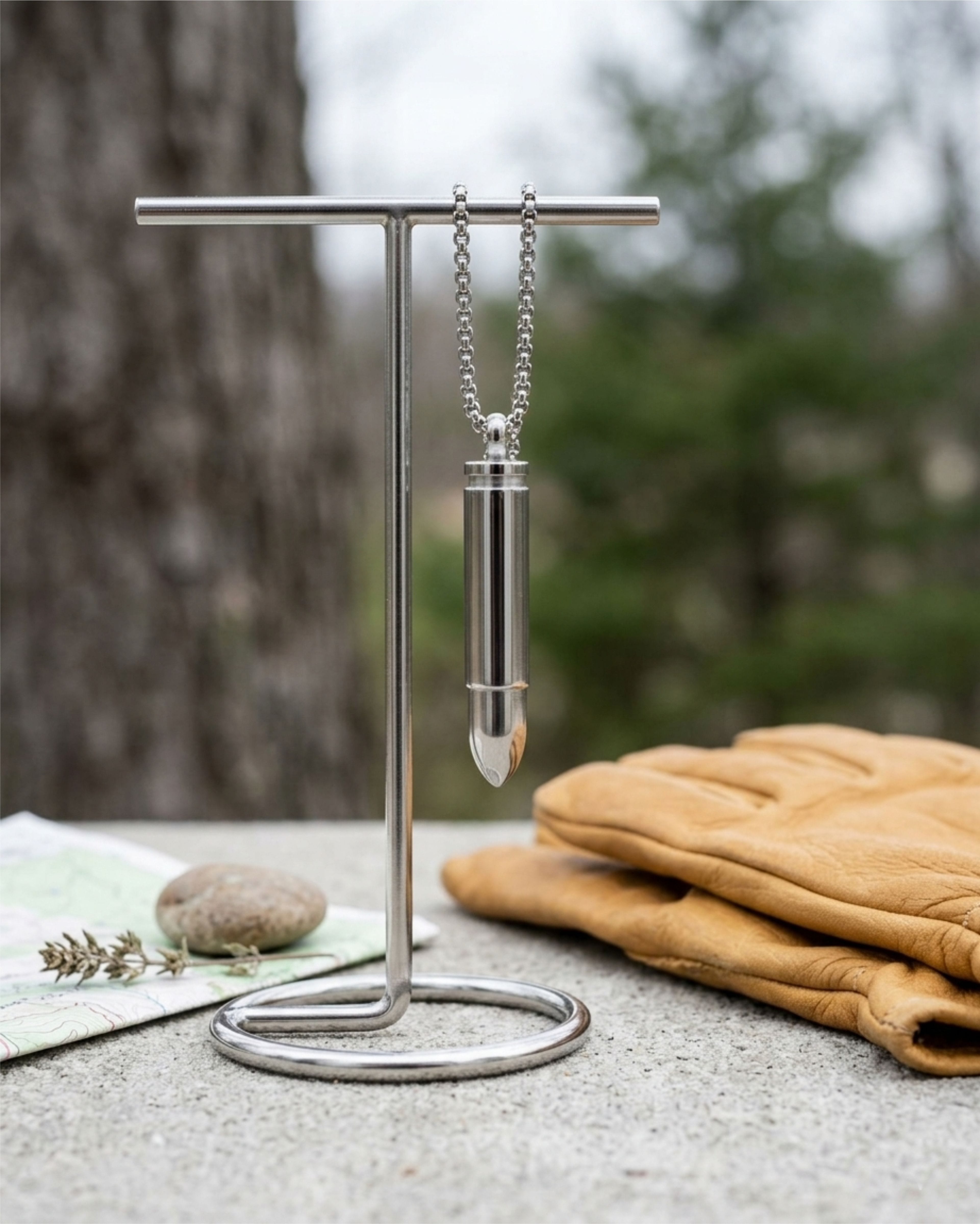Cara Keepsakes Stainless Steel Stainless Steel Bullet Urn