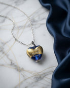 Cara Keepsakes Murano Glass Heart Urns Murano Glass Heart Urn - 'Wrapped in Glory'