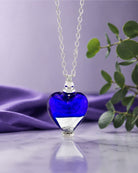 Cara Keepsakes Murano Glass Heart Urns Murano Glass Heart Urn - 'Peace and Harmony'