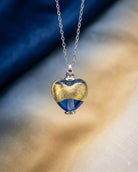 Cara Keepsakes Murano Glass Heart Urns Murano Glass Heart Urn - 'Wrapped in Glory'