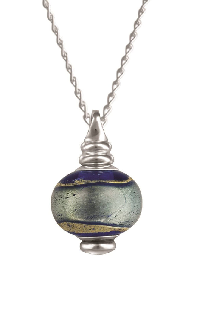 Murano Glass Pendant Urn - 'Serenity'