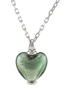 Cara Keepsakes Murano Glass Heart Urns Murano Glass Heart Urn - June