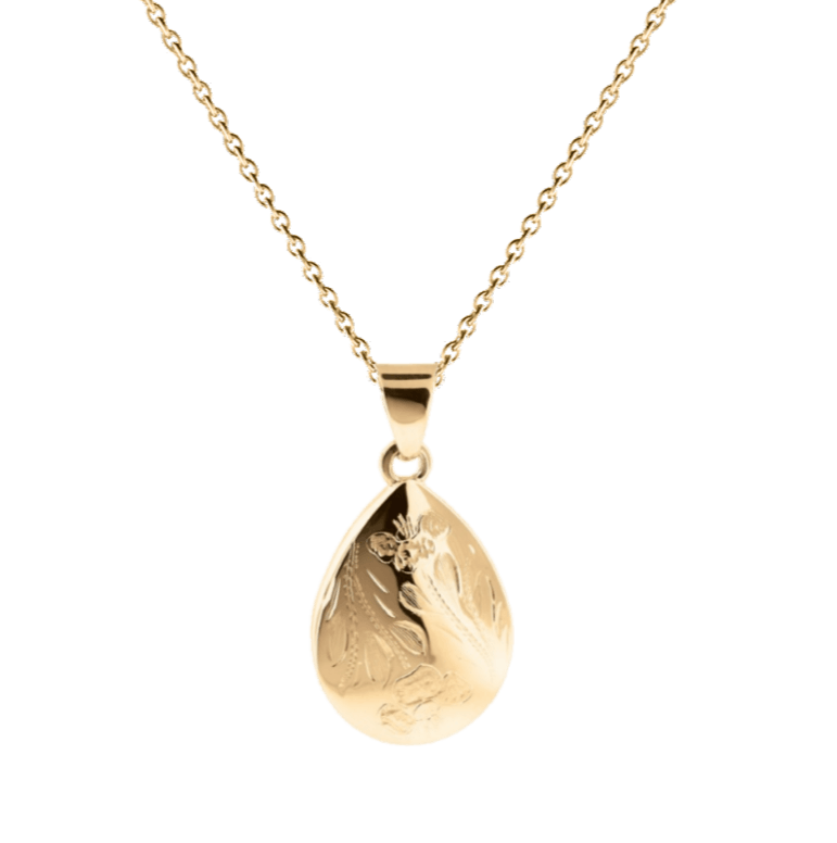 Sterling Silver Carved Teardrop Cremation Necklace, Teardrop Cremation  Jewelry