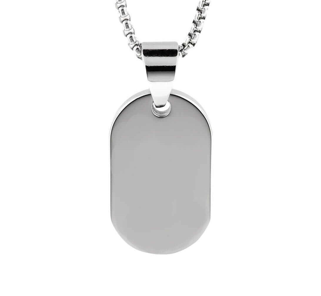 Cara Keepsakes Stainless Steel Keeping You Close To My Heart Dog Tag Urn